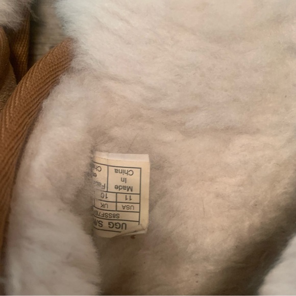 UGG Mens Scuff Suede Sheepskin Slip On Slippers - Picture 5 of 11